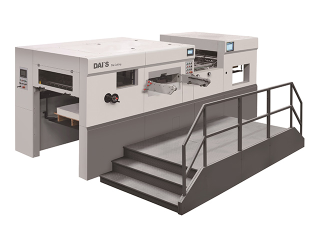 Automatic Die Cutting Machine with offset feeder